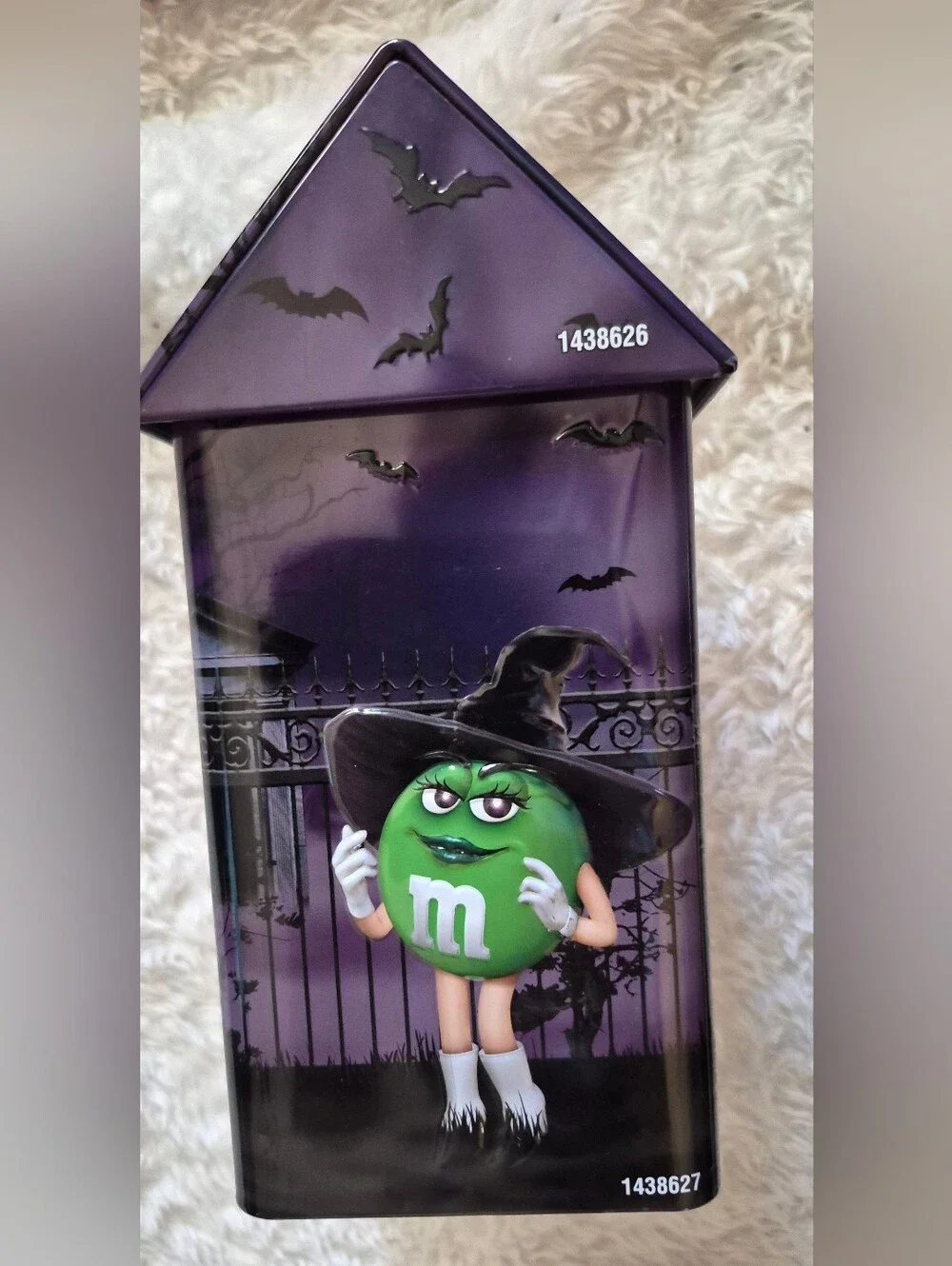PLUS MORE M&M'S Halloween Tin with Red and Yellow Characters . MORE ADDED.